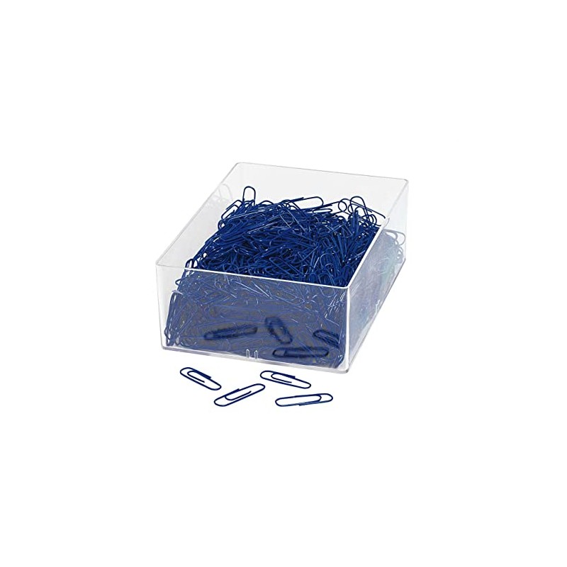 Wedo – 9012446 – Plastic Coated Metal Paper Clips 27