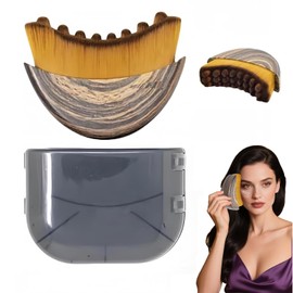 Fvaql New Lymphatic Contour Face Brush, Lymphatic Drainage Massager for Face, Dry Brushing Face Brush, Chin & Jawline Sculpting, Ergonomically Designed to Fit The Skin Precisely and Relieve Fatigue