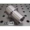 Phx Fab 2.5" OD to 2.75" OD Reducer 304 Stainless