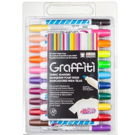 Uchida 560-30A Graffiti Fabric Marker Value Set, 30/Pack