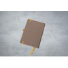 SIGEL LS102 Linescape Notebook Squared Approx. A5 Brown Yellow Hard