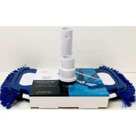 Mainstays 14.4-Inch Pool Vacuum Head w/ Side Brushes Fit 1.25" & 1.50" Hose NEW