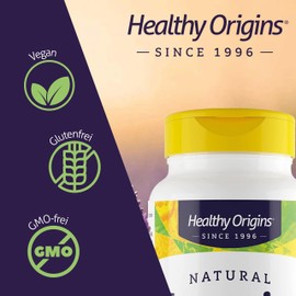 Healthy Origins, High Potency Vitamin C 1000mg, 360 vegane Kapseln, hochdosiert, Laborgeprüft, Vegetarisch, Sojafrei, Glutenfrei, ohne Gentechnik