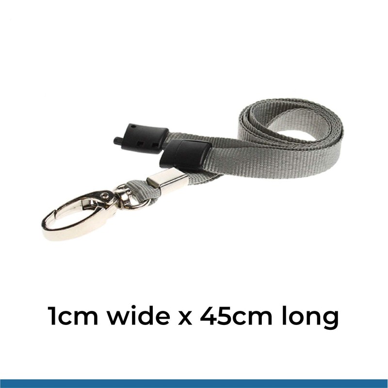 PCL Media ltd® Grey Lanyard for use with Rigid ID