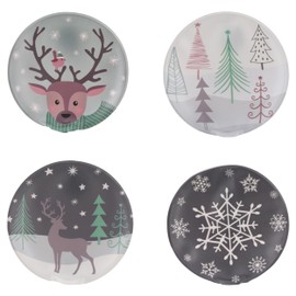 Pocket Heating Pad Pocket Oven Hand Warmer Winter Motifs Pack of 4 9 x 9 cm