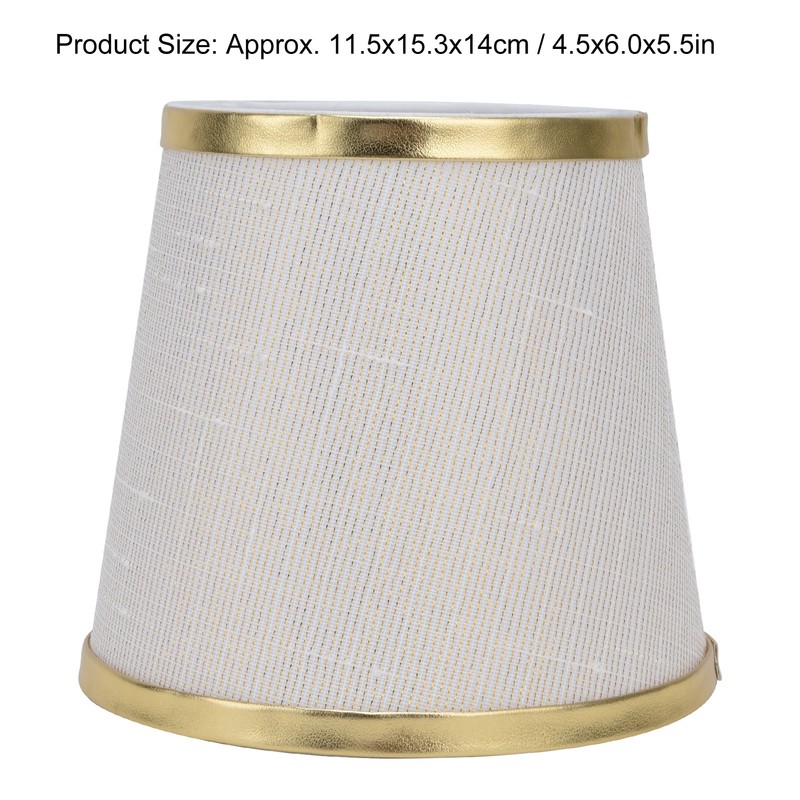 2PCS Fabric Lampshade European Style Lamp Shade for E14 Screw