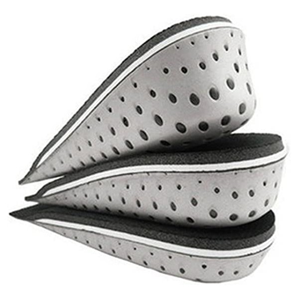 Teksha One Pair Breathable Memory Foam Height Increase Insole Heel