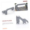 TEHAUX N Scale Model Train Set Miniature Bridge Building Model