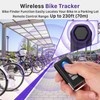 Fosmon Remote Control, Bicycle, Car, Motorcycle, Window, Door, Vibration Alarm,