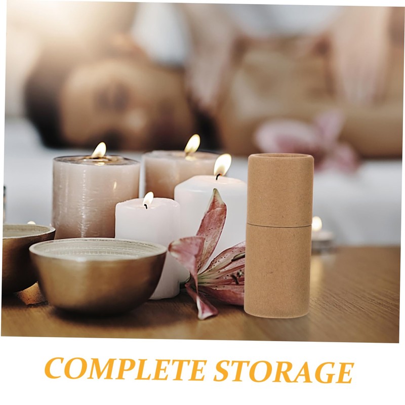 Beavorty 10ml Essential Oil Roller Bottle Packaging Box Paper Tube