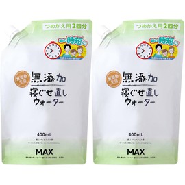 Rascal Series Additive-Free Lifestyle Sleep Habit Remediation Water Refill 13.5 fl oz (400 ml) x 2 Piece Set, Fragrance-free, Made in Japan, Additive-free, Sensitive Skin, Hypoallergenic