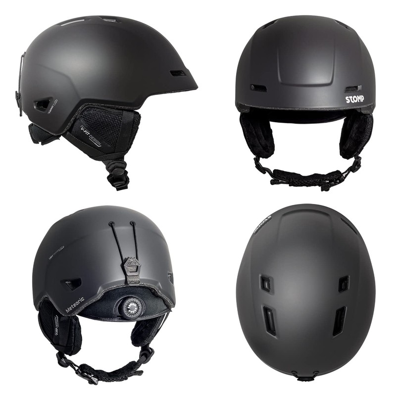 STOMP Ski & Snowboarding Snow Sports Helmet for Men &