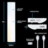Enbrighten 18 inch Hardwired Under Cabinet Lights, 1275 Lumens, Five