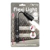 Pocket Metal LED Flexi Light Black Extends from 17cm to