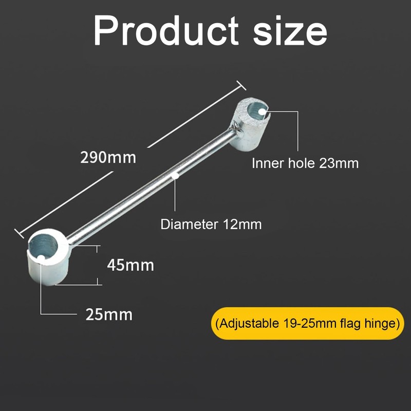 Hinge Adjuster, Door Hinge Adjustment Tool 19-25mm,Hinges Cranking Tool Adjustable