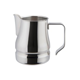 ILSA Évolution-Milchkännchen für Cappuccino und Latte Art, Edelstahl 18/10, 3 Tassen, Fassungsvermögen 35 cl