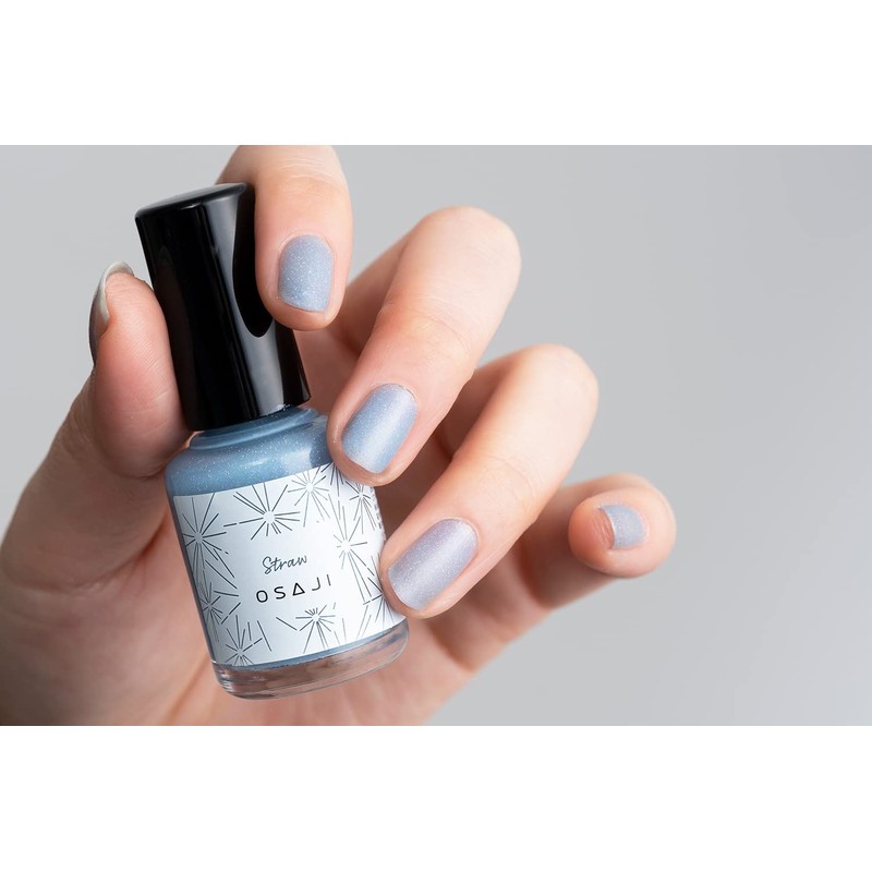 OSAJI Uplift Nail Color, Formulated with Herbal Extract, Beautiful Gloss,