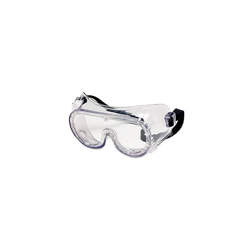 Crews 2230R Chemical Safety Goggles, Clear Lens