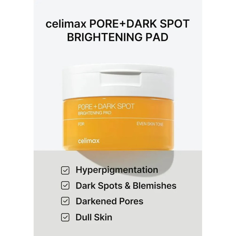 Celimax Pore+dark Spot Pad 100ml Todo Tipo Piel Todo Tipo
