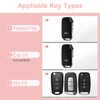 XUPEIXUN 3 Pcs Car Accessories for Kia Key Fob Cover