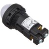 IDEC HW1P-2Q4PW Pilot Light, HW Series, φ0.9 inch (22 mm),
