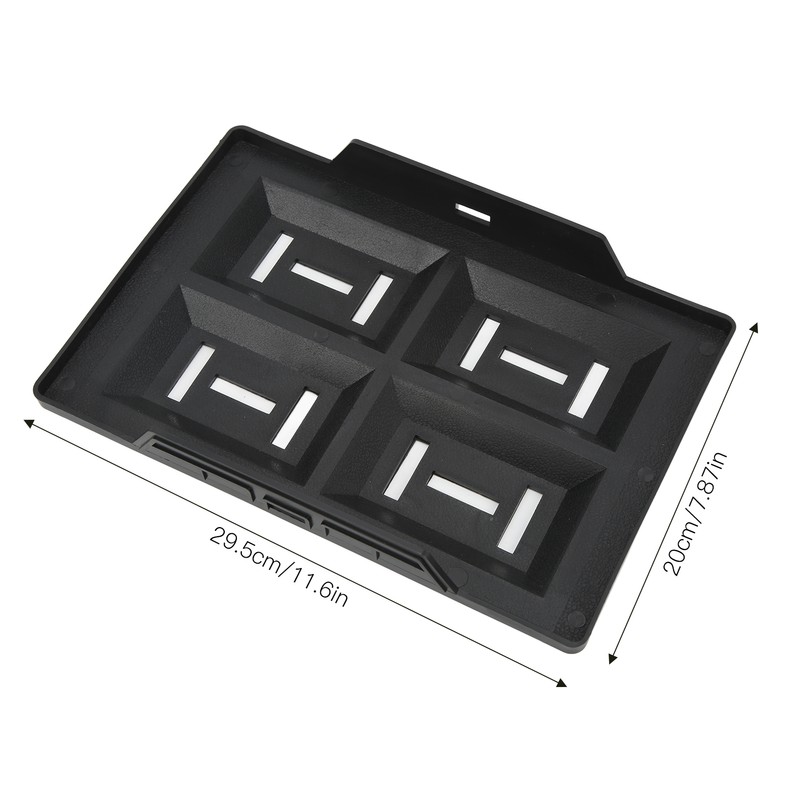 Heavy Duty Car Boat Battery Holder Hold Down Tray with