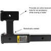 MaxxHaul 50973 Dual Hitch Extension with Single Post Includes 2