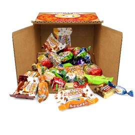 Gourmet Russian Chocolate Candy Assortment Rot Front, 1 lb/ 0.45 kg
