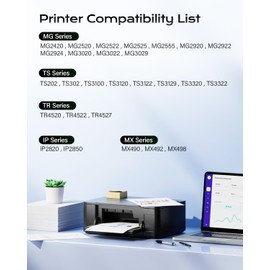 245XL 246XL Ink Cartridge Combo Pack Replacement for Canon PG-245XL CL-246XL Pixma MG2522 MX490 MX492 MG3020 MG2920 IP2820 TR4520 TS3120 TS202 MG2420 MG2924 MG2525 TS302 TR4522 TS3122 TS3322 Printer