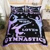 Homemissing Ginnastica Copripiumini Ginnastica Entusiasta Set Copripiumino 135x200cm Ginnastica Atleta