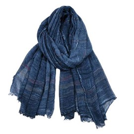 MEISHINE 190 x 90 cm Autumn Winter Men's Cotton Mixed Scarf Fashion Print Scarf Men's Neckerchief Basic Scarf, Style 10