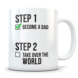 New dad gift, future dad mug, first fathers day, future dad gift, new dad mug, first baby gifts, new father gifts, future dad mug