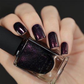 ILNP Mon Amour - Dark Purple Holographic Nail Polish