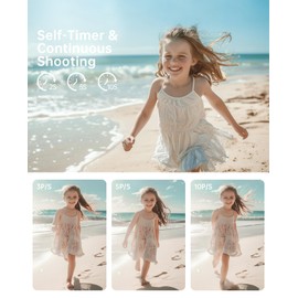 FLATIC 4K Digital Camera with 32GB TF Card for Beginner, Compact Digital Camera for Travel，Camera for Photography