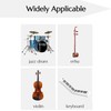Drum Microphone Clip,Adjustable Height Flexible Design Drum Microphone Clamp,Simple Convenient
