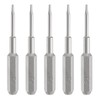 HARFINGTON 5pcs P2 Pentagon Screwdriver Bit 5/32" Hex Shank 35mm/1.38"