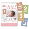 Monthly Cards, Baby, Set of 22 (With Message Writing on