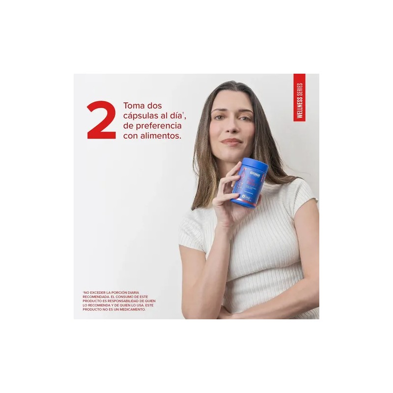 Birdman Premium Omega 3 100 Vegetal Sin Aditivos 120 Cápsulas
