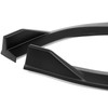 RACING9SPEED Front Bumper Spoiler Lip 3PCS ABS Fit for 2021-2024