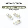 Árbora Cápsulas de Aceite de Orégano 70% carvacrol con coco