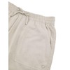 DENIMFY DFAlessia Women's Regular Fit Linen Shorts Summer Pockets Elastic