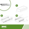 Amig - Metal Rail Guides Set | Self Locking |