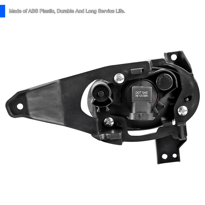 Spec-D Tuning Clear Driving Fog Lights + Bulbs + Switch