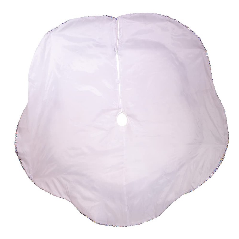 Kurt Adler 60" Silver Tree Skirt