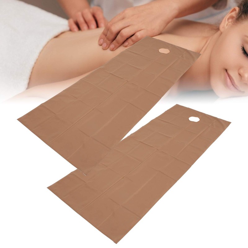 Spa Massage Bed Sheet Reusable 2Pcs Massage Bed Sheet Oil