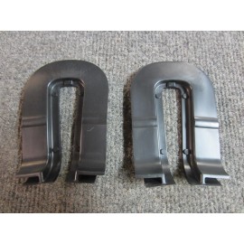 vette masters 82 corvette collectors edition rear hatch glass hinge bezels! 2 NEW!! C3 CE