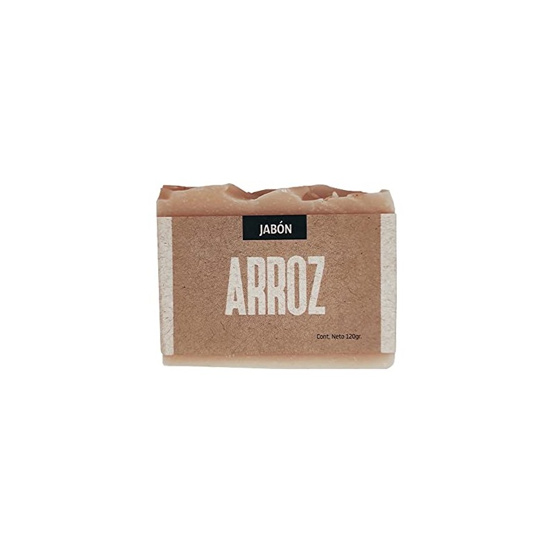 Jabón Arroz 120g Volviendo Al Origen Artesanal