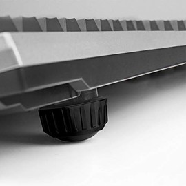 Hotline games H2 Keyboard Stand Ergonomic Keyboard Riser Laptop Stand Notebook Stand Keyboard Holder Laptop Cooler Laptop Cooling pad【 Protable/Adjustable/Removable】 (Black)