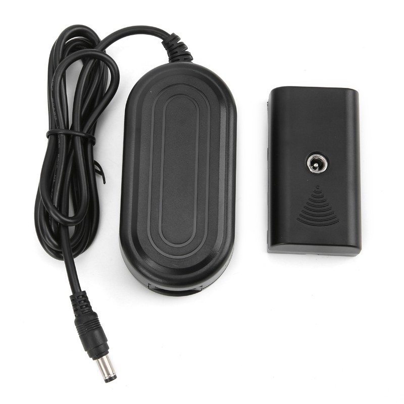 AC Power Adapter DC Coupler NPF550 Full Decoded Dummy Battery