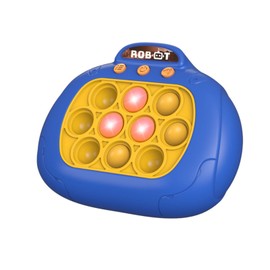 Whack A Mole Game Learning Interactive Educational Early Developmental Kids Pounding Toy Blue